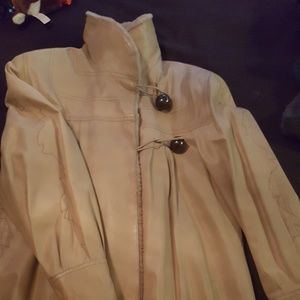 Fendi Leather and Fur coat